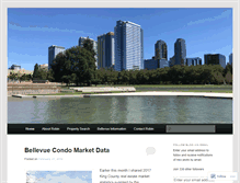 Tablet Screenshot of bellevuecitycondos.com